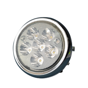 FARO LED COMPLETO CON CARCAZA CROMADA PARA GN-125