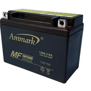 BATERIA AMMARK® NEGRA SECA C/GEL PARA CG-150 12N6.5