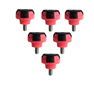 TORNILLO DECORATIVO PLASTICO MOD. NT-002 ROSADO (100 UND)
